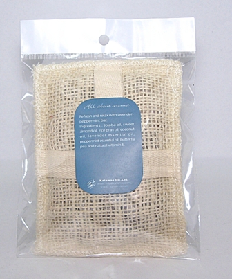 Loofah Bag with Natural Soap « Product Quick View for Buyers